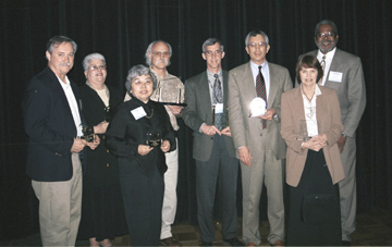 Photograph of CCCCO Tech Award winners